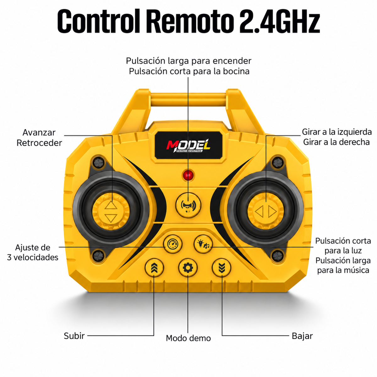Carretilla Elevadora Con Control Remoto