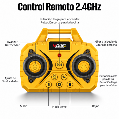 Carretilla Elevadora Con Control Remoto